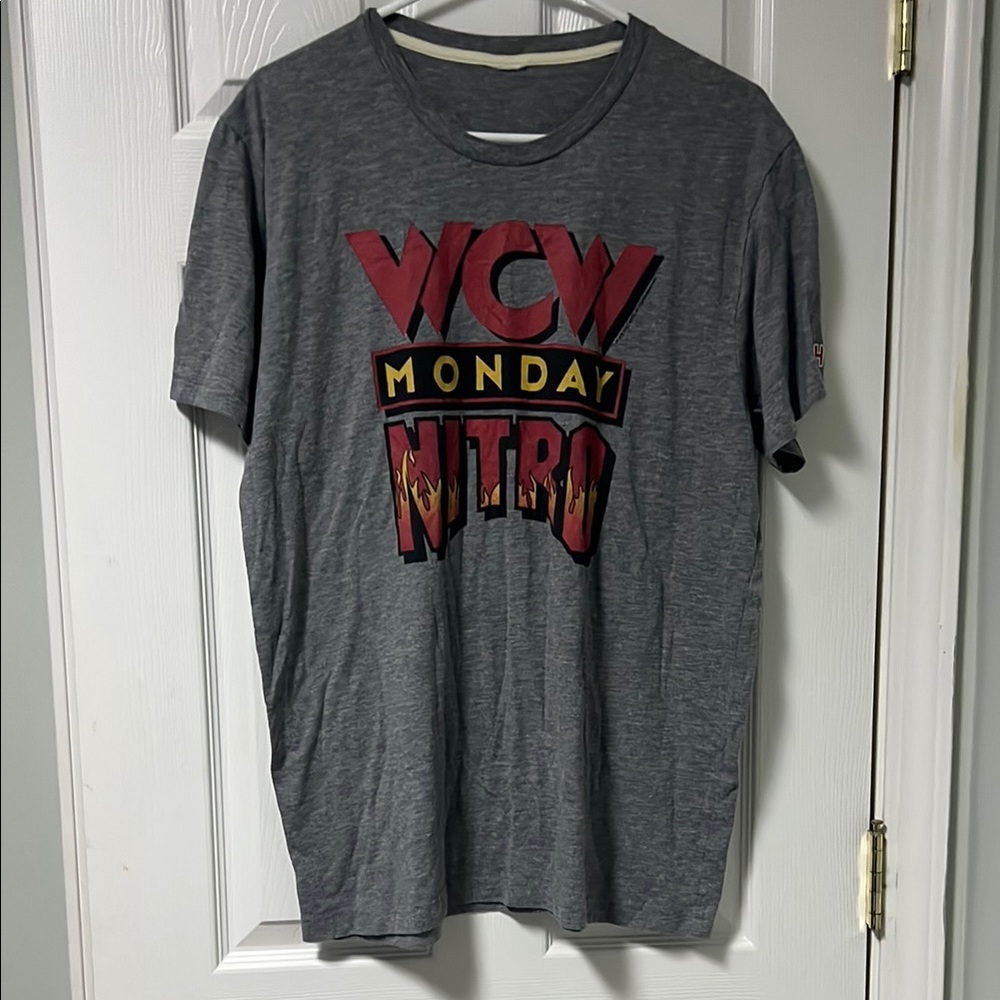 WCW Monday Nitro Gray T-Shirt
